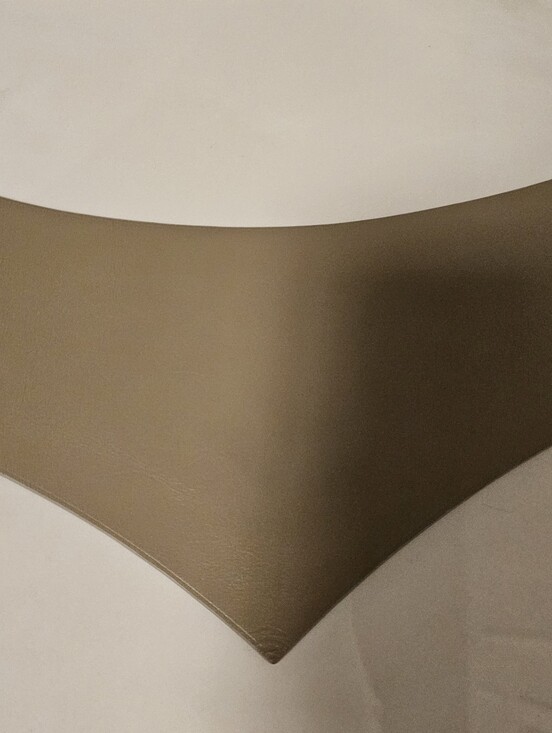 Haute Cuir Corset Wide Belt Taupe Grey Color Xs NEW WITH TAGS main image 5